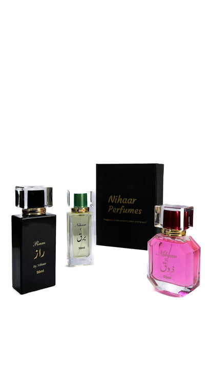 Nihaar Signature Perfume Trio
